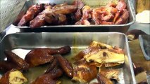 Hong Kong Street Food. Action in the Kitchen of a Chinese Restaurant.