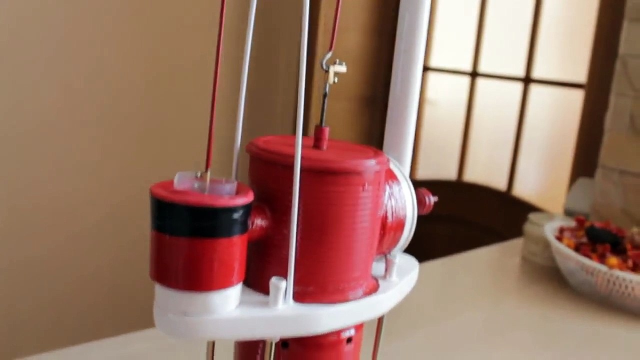 Stirling Engine (самодельный двигатель Стирлинга)