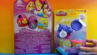 ♥ DIY Disney Princess Easter Egg Dye Kit ♥ Play-Doh Create with Cinderella