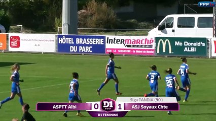 D1 féminine : tous les buts de la 3e journée