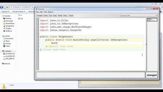 Java | How to convert color image into grayscale image - Dailymotion Video
