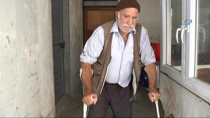 64 Yaşındaki Engellinin Ekmek Teknesini Çaldılar