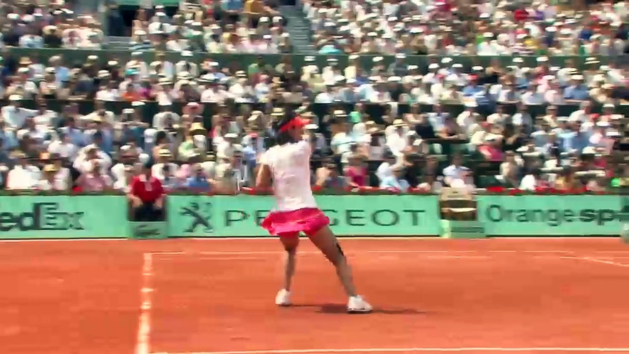 Schémas terre battue Tennis féminin Haut niveau