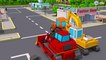 Bulldozer & Giant Excavato Real Diggers Construction Vehicles 3D Kids Cartoon Cars & Trucks Stories