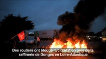 [Actualité] La raffinerie de Donges bloquée par les routiers