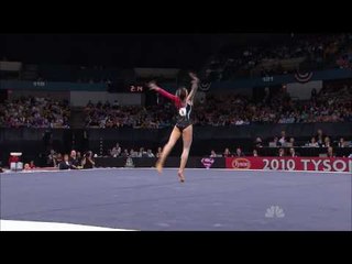 Elsa Garcia - Floor Exercise - 2010 Tyson American Cup
