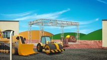 Rick The Road Roller Visits Geckos Garage | Construction Trucks For Children