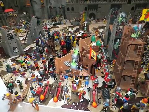 Playmobil Knight Wars Part 2 - Playmobil Ritter Kampf - Ritterburg -