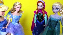 ELSA AND ANNA GO TO SCHOOL Disney Toys SKIT With MOANA FROZEN PRINCESSES Doll Parody