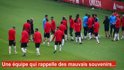 L'entraînement de l'ASM avant de recevoir Porto en Ligue des Champions