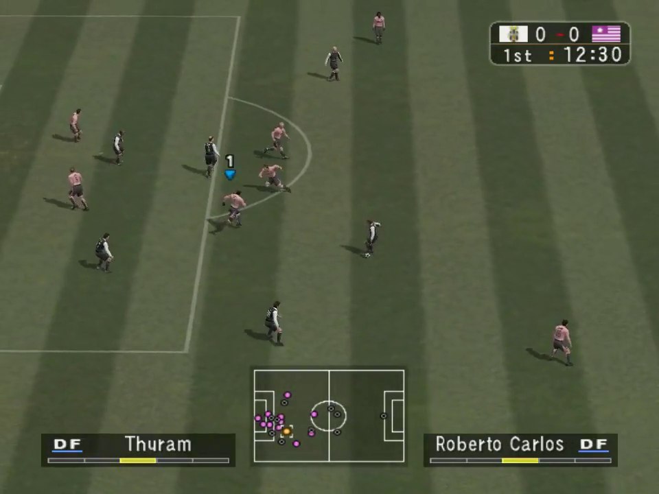 Pro Evolution Soccer 3 - 2003 - Juventus F.C.  VS  Real Madrid C.F. (PC)
