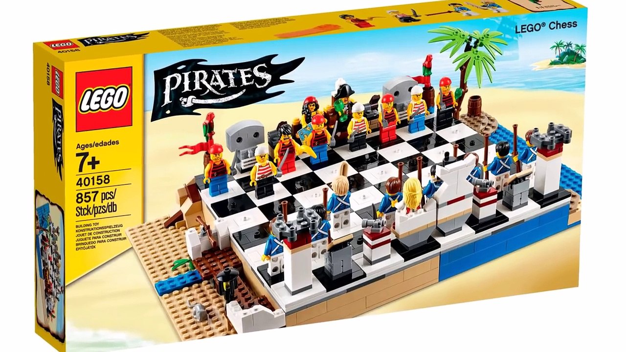Lego Pirates 40158 Pirate Chess Set - Lego Speed Build Review