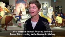 Turner Prize finalists' works on display in Hull, UK