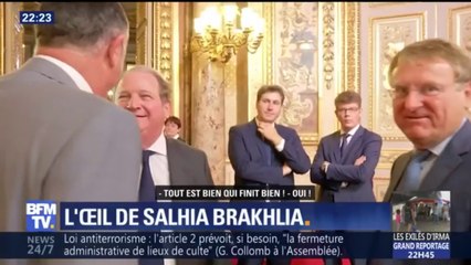 L'oeil de @salhiabrakhlia au Sénat : les coulisses de la soirée électorale