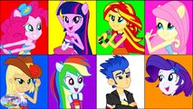 My Little Pony Transforms Mane 6 7 Equestria Girls Color Swap Surprise Egg and Toy Collector SETC