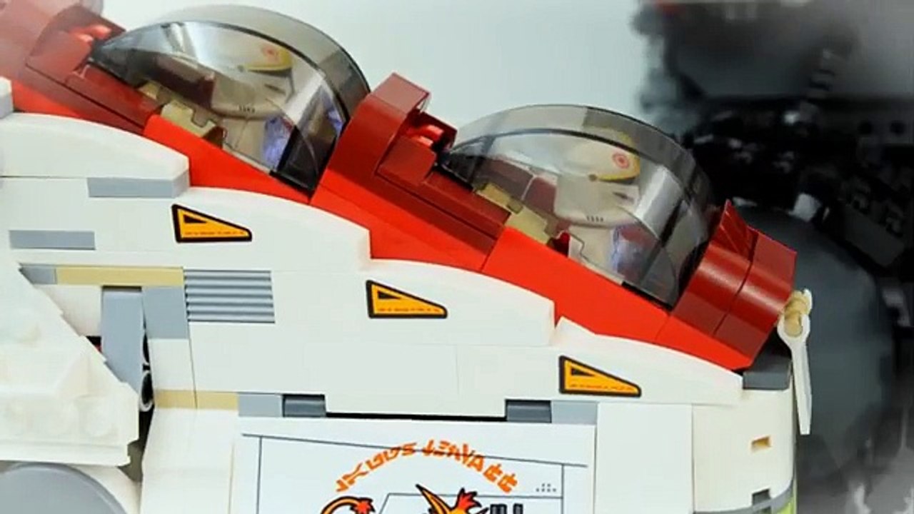 Custom RC Clone TURBO TANK (new) Lego Star Wars Stop Motion Animation 7261 8098 75151