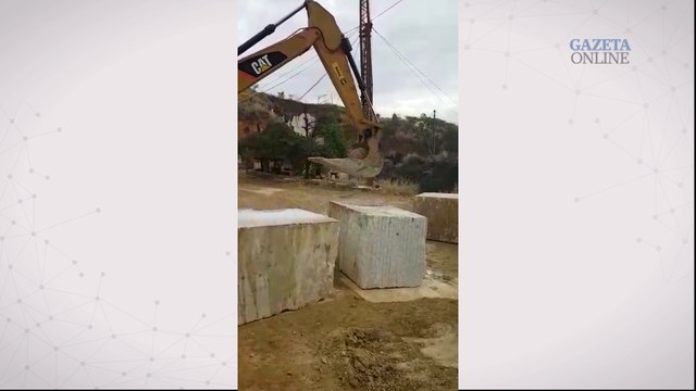 Droga é encontrada sendo transportada dentro de bloco de granito