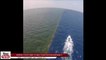 Kuran Mucizesi - Birbirine Karışmayan İki Deniz - Atlantic and Pacific Ocean meet at the point of mid Ocean. it's rare