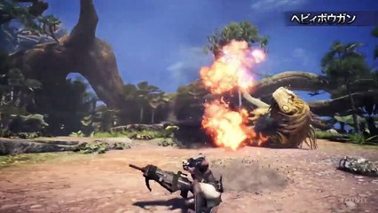 Monster Hunter: World All NEW Weapons Gameplay Trailer