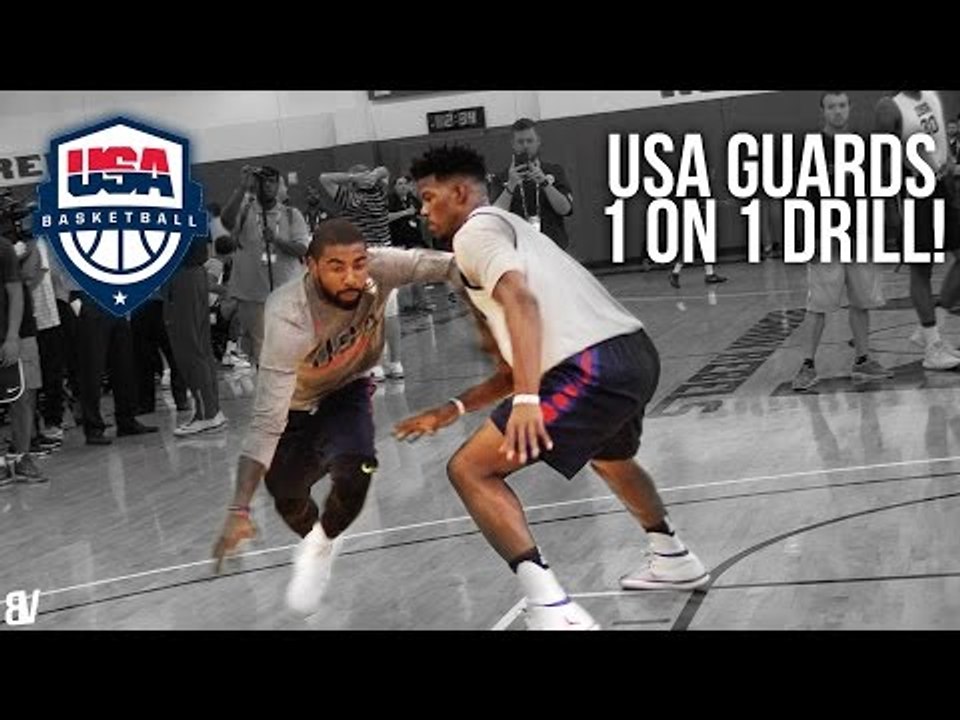 USA Basketball 1 on 1 Drill | Team USA Guards Go Head To Head
