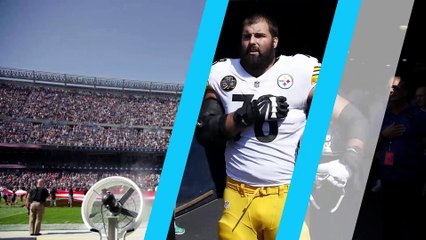 Steelers' player has highest-selling jersey after standing for national anthem