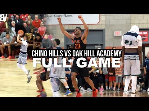 Chino Hills VS Oak Hill Academy FULL GAME | Oak Hill Snaps Chino Hills 60 Game Win Streak
