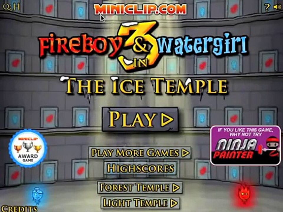 Fire Boy and Water Girl in the Ice Temple 3 - Final Episode