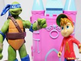 BABY TOYS MORAL EDUCATIONAL FUN VIDEOS FOR CHILDREN KIDS LEONARDO'S CASTLE + ALVIN & THE CHIPMUNK PRINCESS BELL DISNEY O