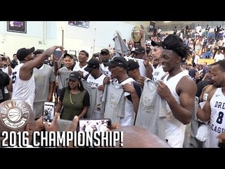 Drew League 2016 Championship BLOWOUT! | BB4L Beats Juglife FULL HIGHLIGHTS