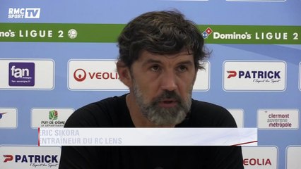 Clermont-Lens (1-0) – Sikora : "Mon équipe a essayé jusqu’au bout"