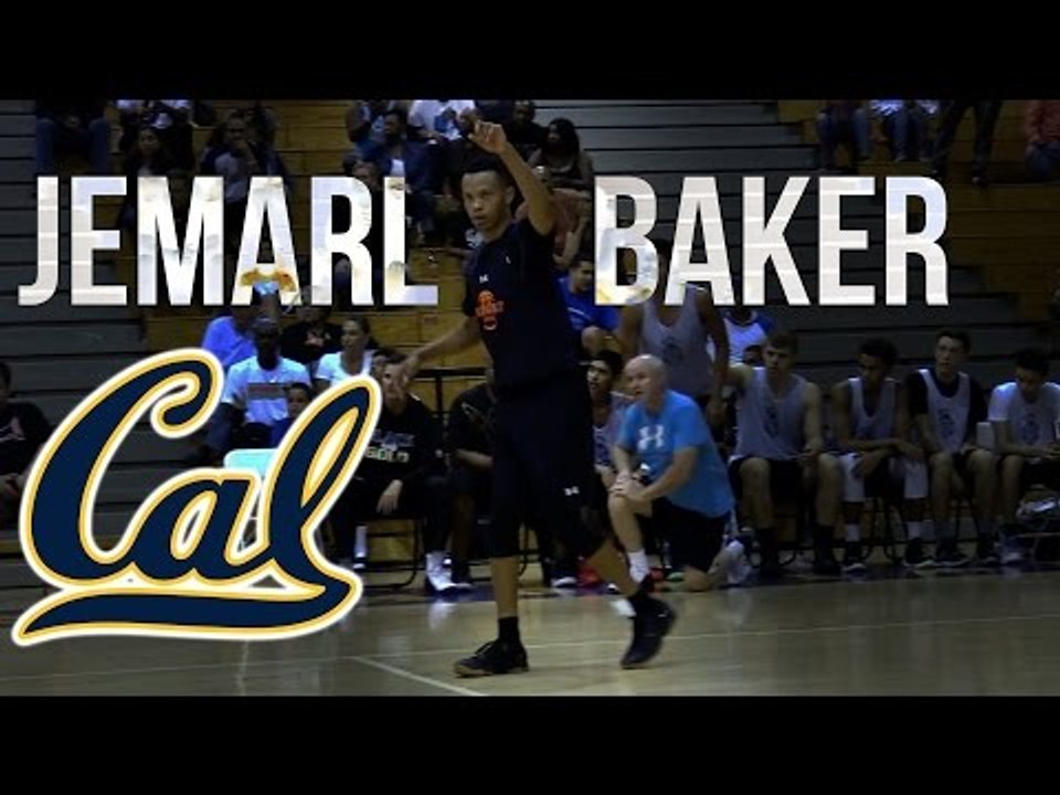 17' Cal Commit Jemarl Baker Is Deadly From Deep! | Ron Massey Classic Raw Highlgihts