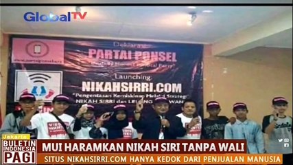 MUI Haramkan Nikah Siri Tanpa Wali