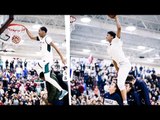 Andre Ball Dunks Over Shareef O'Neal & Big O! | DUNK CONTEST Ira Lee VS Andre Ball