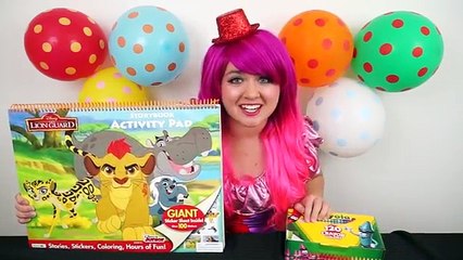 Coloring Bunga The Lion Guard GIANT Coloring Book Page Crayola Crayons | KiMMi THE CLOWN