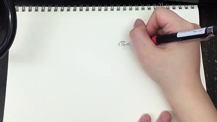 How to draw a manga girl (slow and real time)