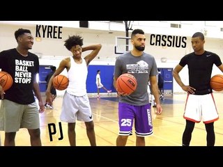 Kyree Walker + Cassius Stanley + PJ Fuller SPRING WORKOUT! Training Session w/ @JuliusVElite