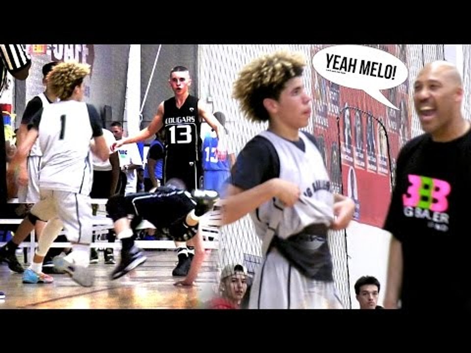 LaMelo Ball Wins Game With .6 Seconds Left! SAVES BIG BALLERS FROM AAU L!!