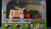 Развивающие игрушки для детей. Развивающий Робот Конструктор. Huna Fun & Bot My Robot Time Exciting