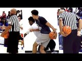 Referee Makes Fun Of D1 Player For Traveling! - Recreates Move PERFECTLY
