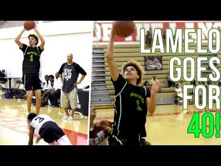 LaMelo Ball Scores 40 & Big Ballers Regain Powers After Compton Magic Blowout! Melo Learning from L!