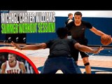 Michael Carter-Williams Summer Workout With JLaw! | MCW 1v1 & Ball Handling Drills