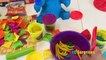 FEED Cookie Monster Playdoh Cookies Gummy Worms Bears Fish Gross Jelly Beans Learn Colors & ABC Kids