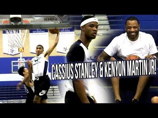 Cassius Stanley & Kenyon Martin Jr. BOTH Transfer to Sierra Canyon! FIRST Games Together!