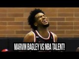 Marvin Bagley Scores 32 VS NBA Players & GROWN A$$ MEN! EATING @ Drew League FULL HIGHLIGHTS