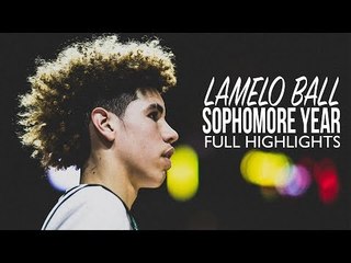 LaMelo Ball Sophomore Year FULL HIGHLIGHTS - Youngest Ball Bro May Be The BEST!