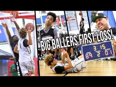 Big Ballers 1st LOSS of the Summer! Cali United DOMINATES & Tries To EXPOSE LaMelo & Big Ballers