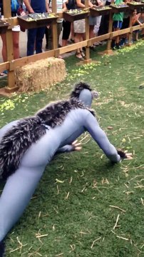 Un élevage d'humains déguisés en moutons (WTF)