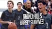 Lonzo Ball & Chino Hills BARELY SURVIVE! 14 Year Old LaMelo CLUTCH SHOTS + Lonzo OFF DAY TRIPLE DUB