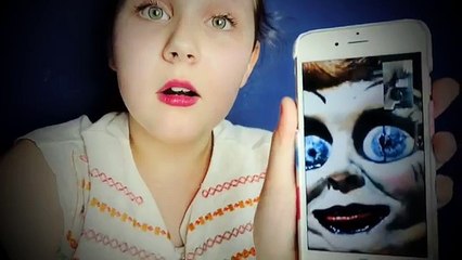 ANNABELLE DOLL CALLS ME ON FACETIME!! OMG SO CREEPY!!