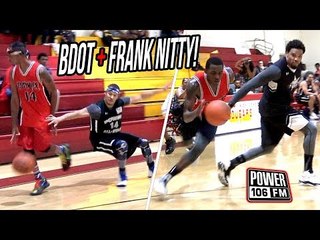 BDOT & Frank Nitty TEAM UP & SNATCH ANKLES vs Power 106 ALL-STARS! NUTMEGS FOR DAYS!